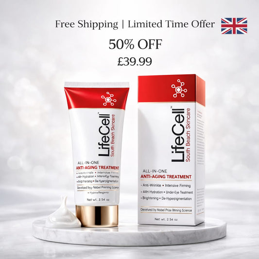 Lifecell All in One Anti-Aging Cream – Reduces Wrinkles, Fine Lines, Dark Circle