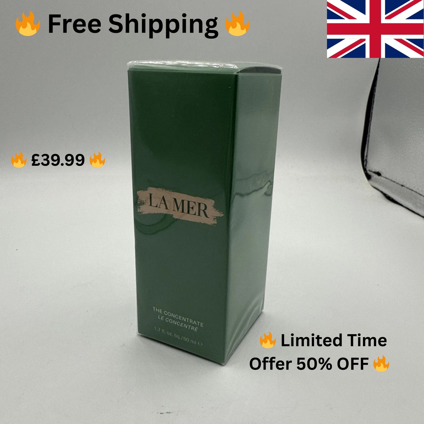 π₯ Limited Time Offer π₯ 50% OFF π₯ Free Shipping π₯ La Mer-The Concentrate 1.7 oz / 50ml - New in Box