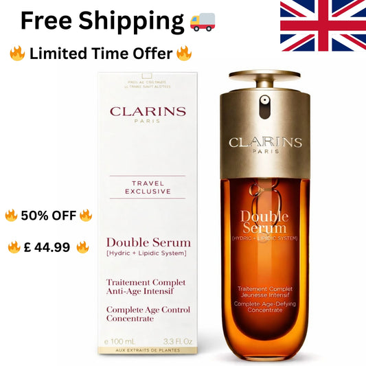 Clarins-Double-Serum-Hydric + Lipidic Complete Age-Control 100ml