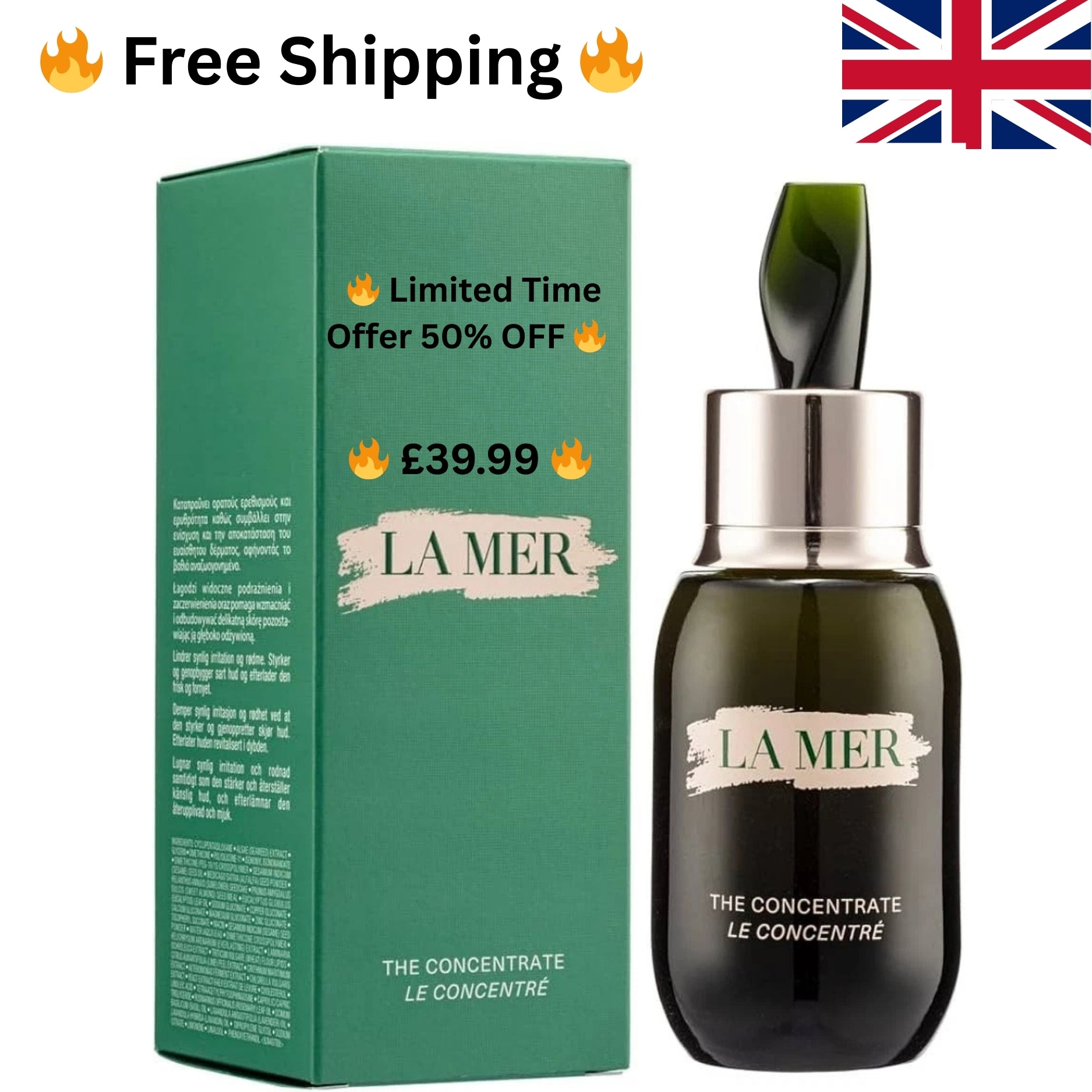 La Mer-The Concentrate 1.7 oz / 50ml - New in Box – Urban Essentials