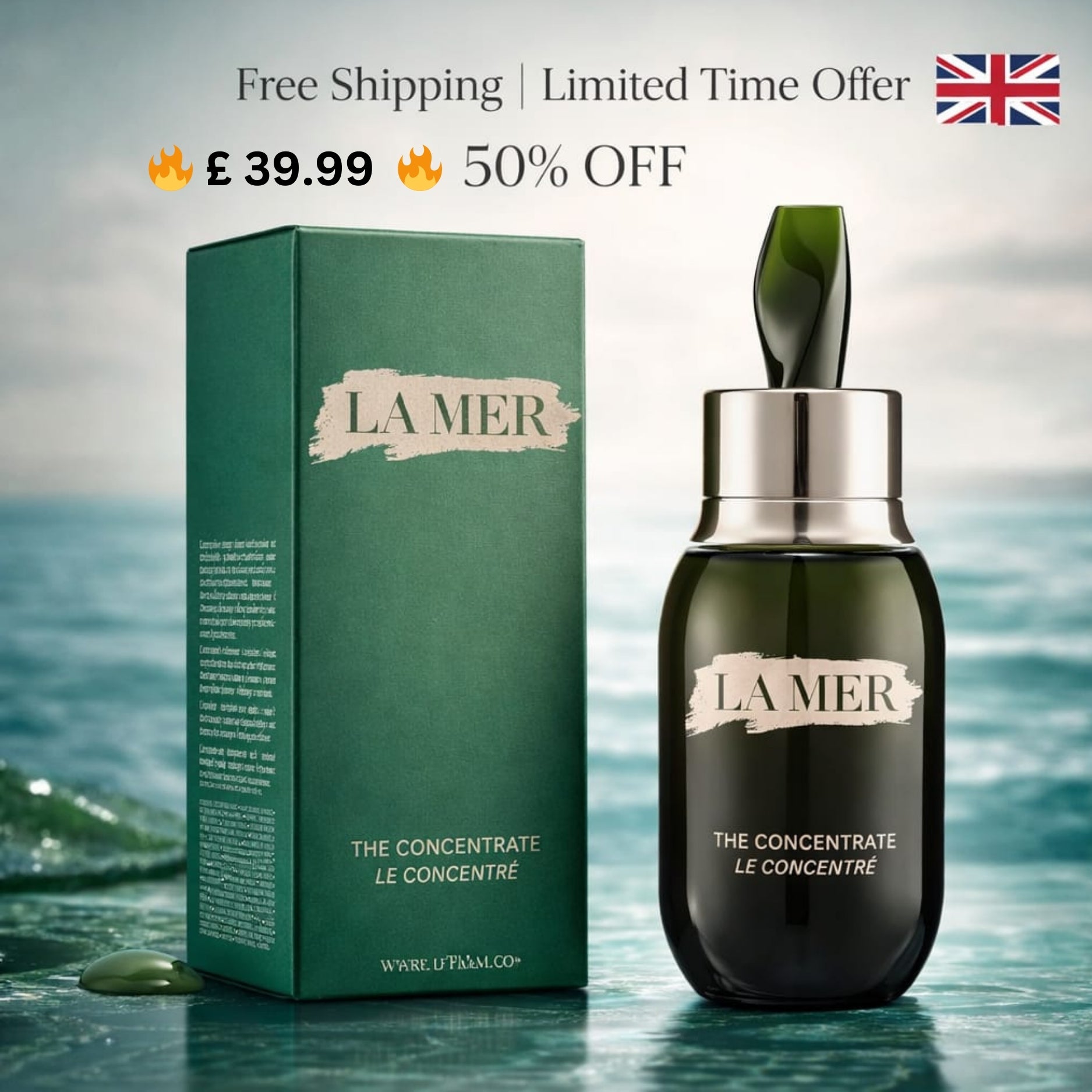 La Mer-The Concentrate 1.7 oz / 50ml - New in Box – Urban Essentials