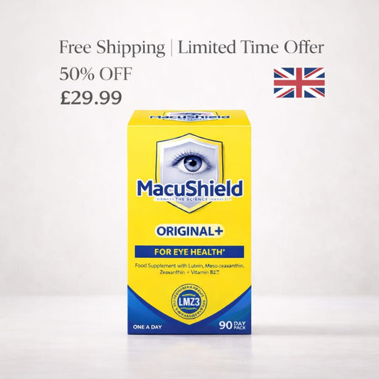 🔥 Limited Time Offer 🔥 50% OFF 🔥 Free Shipping 🔥 MacuShield Original+ Eye Health Capsules – 90 Pack